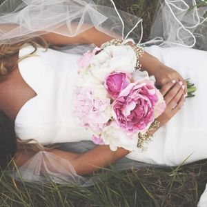 Wedding Dress and Veil